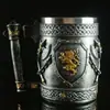 Comercio exterior creativo Canción de hielo y fuego derechos juego taza de acero inoxidable taza de agua taza de café grifo copa