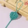 Hoja Pequeña Hilo Dorado Tejido a Mano Colgante de Hoja Tirable Accesorios de Cuerda para Colgar Piezas de Joyería DIY Venta al por Mayor