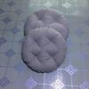 Funda Redonda para Cojín Futón, Funda Elástica de Flor para Cojín de Taburete, Cojín para Silla de Barra de Taburete de Tocón de Árbol Piedra, Todo Incluido Tongchuangyou