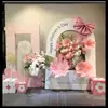 Decoración de Ambiente para Escena del Día de la Mujer para Tienda de Centro Comercial Actividades Temáticas Fondo de Tablero Kt