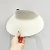 Sombrero de Sol Estilo Jiaoxia para Mujer, Sombrero de Sol de Ala Ancha Ultraligero de Verano con Parte Superior Abierta, Protección UV, Sombrero de Sol Sin Costuras