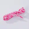 Corda Trançada de Poliéster Grossa 4mm Colorida Corda Torcida de Três Fios Cordão para Caixa de Presente Corda de Mão Atacado