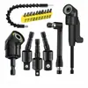 Adaptador de Destornillador en Ángulo de 105 Grados Transfronterizo Herramienta Flexible Varilla con Junta Universal de 360 Grados Juego de Varillas con Junta Esférica de Acero de Colores