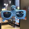 Gafas de Hombre, Gafas de Sol Polarizadas Telaraña, Gafas Suaves Anti-UV, Gafas de Niños de Moda de Silicona Dibujos Animados Spider-Man para Niñas