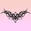 Sm Atrezo Sexy Succubus Pegatinas de Tatuaje Herbales Femeninas Alas de Mariposa Pegatinas de Tatuaje Productos para Adultos Dropshipping