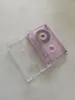 Reproductor de Grabadora de Cinta Magnética de Color Transparente de 45 Minutos Nuevo Cinta de Cassette Cinta de Grabación Nostálgica Cinta Magnética