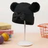 Gorro de bebé para niños, gorro de punto para recién nacidos, gorro de lana para bebés de otoño e invierno, gorro de invierno cálido y lindo para niñas