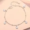Pulsera Cuadrada Única Cepillada de Superficie Mate Estilo Japonés y Coreano Dulce Sencilla de Moda Combinable Estudiante Fresca