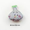 Muñeco de Verdura Divertido de Dibujos Animados Original Accesorios Paquete de Expresiones Colección Grande de Frutas y Verduras Broche de Peluche Accesorios para Manualidades