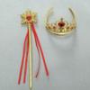 Set de Accesorios para el Cabello Congelado Tocado de Princesa Aisha Horquilla Corona de Niñas Corona de Aisha Diadema para Niños