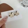 Nuevos y dulces pendientes cuadrados de aguja de plata 925 para niña, de color caramelo, con un temperamento exquisito y combinables para el verano 313