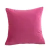 Almofada Decorativa Minimalista para Sofá, Capa de Almofada Lisa, Almofada de Veludo Holandês, Almofada Lombar Estilo Ins com Estampa de Logo, Almofada para Sala de Estar e Cabeceira de Cama