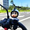 Bateria de carro elétrico carro bicicleta motocicleta decoração pequenos acessórios fofo novo enfeites de guidão boneca pato amarelo