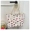 Bolsa Tote para Estudante Universitária, Grande Capacidade, Nova Bolsa de Mão Estilo Dopamina 2026, Bolsa de Ombro para Ir para a Aula
