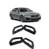 X5 Guerrero Negro Garganta de Cola de Metal Adecuada Garganta de Cola Modificada para Serie 7X3 Serie 5 Decoración Marco Serie 3 BMW Serie Otros