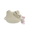 Bolso bandolera de dibujos animados nuevo y moderno, bolso de hombro de princesa con lazo lindo, bolso de mano para mujer, monedero, bolso bandolera de moda