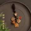 Nova corrente para celular estilo chinês, pingente de celular, chaveiro, pequeno pingente, decoração de bolsa, acessório cultural e criativo de alta qualidade