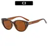 Moda Europeia e Americana Novos Óculos de Sol Gatinho em Formato de T, High-End, Anti-UV, Óculos Tendência, Óculos Personalizados e Versáteis