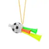 Accesorios para Animación de Eventos Deportivos Cuerno de Fútbol Silbato Infantil Juguete Fiesta de Animación Estudiantil Soporte