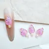 Accesorios de Resina para Uñas con Diseño de Helado Lindo de Dibujos Animados, Artículos Populares para Decoración de Uñas DIY, Colección Variada