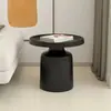 Muebles de Hierro Forjado Creativo de Alta Gama Nórdico Combinación Mesa de Café Apartamento Pequeño Mesa de Café Más Vendida Sala de Estar Hogar Redonda Martini