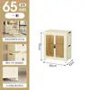 Armario Caja de Almacenamiento Plegable para Niños con Guardarropa de Almacenamiento y Organización Gratis, 85 cm de Ancho, 105 cm de Ancho, No Requiere Taladrar, Incluye Perchas Gratis