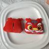 Peluche año del dragón estilo nacional de moda león decoración de Año Nuevo accesorios para muñecas accesorios para muñecas broche diadema accesorios