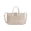2026 Nueva Moda Transfronteriza Simple y Elegante Bolso Cruzado Cuadrado Pequeño con Patrón Tejido Estilo Coreano Bolso de Mano Versátil para Mujer