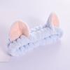 Diadema para Lavado Facial de Venta Caliente, Paquete de Cabello para Mujeres, Diadema de Felpa Linda de Invierno con Lazo, Diadema de Confinamiento, Transfronterizo Europeo y Americano