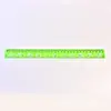 Régua Plástica Colorida Oca de 30cm com 6 Furos para Provas de Estudantes e Desenho, Régua Longa para Papelaria de Escritório, Atacado do Fabricante