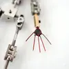 Taller de Sellos/Personaje Animado de Sello Totalmente Metálico Esqueleto de Acero Inoxidable Esqueleto DIY Muñeco de Animación Flexible y Resistente al Desgaste