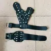 Protector de Mano para Pesca con Honda al Aire Libre Transfronterizo Correa de Fijación para Carrete de Pesca Protector de Dedos Placa de Acero Integrada Protector de Mano para Disparo a Peces Accesorio para Muñeca