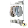 Envío Nacional Perchero de Pie para Dormitorio, Armario Simple Extensible, Perchero