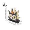 Popular portapañuelos de madera de dibujos animados para Halloween, diseño lindo de fantasma y calabaza, decoración de ambiente de mesa para restaurante