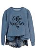 Suéter nuevo para mujer en stock, venta al por mayor, tendencia de moda, clima de café, comercio exterior transfronterizo de Amazon