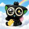 Little Black Meow Meow 2 Caja Sorpresa Juguete Creativo de Moda Figura Decoración de Escritorio Regalo para Amigos Venta al por Mayor