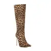 Nuevos zapatos de mujer de talla grande para comercio exterior con tacones de aguja altos y punta fina Y7