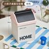 Papelera de Escritorio para Oficina en Casa Lavabo del Baño Mini Papelera Dormitorio Papelera de Alto Valor Almacenamiento