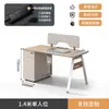 Mesa e Cadeira para Estação de Trabalho de Funcionário Cabine de Estação de Trabalho Simples Moderna Tela Mobiliário de Escritório Mesa de Computador para Pessoal