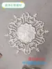 Luminária de gesso mosaico estilo francês, luminária de gesso mosaico decoração estilo europeu design de teto