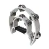 Anillos de Tambor de Flor de Plástico de Doble Capa al por Mayor Instrumentos Musicales de Educación Temprana Orff Plástico Soportes de Enseñanza de Educación Temprana Campanas de Mano de Doble Fila Ktv