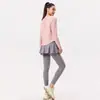 Roupas de Yoga Femininas Profissionais de Primavera Novas Respiráveis Soltas Plus Size Pilates Fitness Secagem Rápida Manga Longa