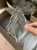 Lámpara de Cristal de Lujo Ligero Accesorios de Vidrio Piezas Colección Piezas de Vidrio con Forma de Copo de Nieve Accesorios de Iluminación para Sala de Estar Comedor Dormitorio