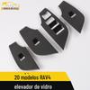 Adequado para 2020 RAV4 moldura do painel do levantador de vidro braço do levantador de janela do RAV4 interruptor console interior lantejoulas acessórios internos