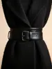 2025 Novo Outono e Inverno Feminino de Alta Qualidade Cinto Externo Moda Terno Cintura Larga Cinto Versátil Casaco Suéter