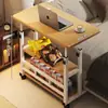 Mesita de noche, escritorio de computadora con altura ajustable, escritorio de oficina, escritorio simple para estudiantes, mesa de estudio para dormitorio de uso doméstico