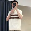 2026 Verano Casual Estilo Coreano Sencilla Camisa Polo Nueva de Moda Versátil Moda Solapa Marca de Moda Camisa Básica para Hombres