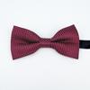 Corbata de Lazo para Hombre Estilo Británico Nueva Padrinos Nudo Traje de Boda Camisa Formal Rojo Negro Azul Corbata de Lazo de Alta Gama para Mujer