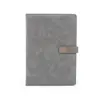 Cadernos A5 Atacado com Logo Personalizável, Cadernos de Escritório Espessos com Gravação, Cadernos Simples e Requintados com Capa de Couro PU