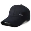 Gorra de Béisbol Nueva de Primavera para Hombre con Visera Amplia Sombrero Casual para Exteriores con Protección Solar Sombrero Versátil Deportivo para Hombres de Mediana Edad